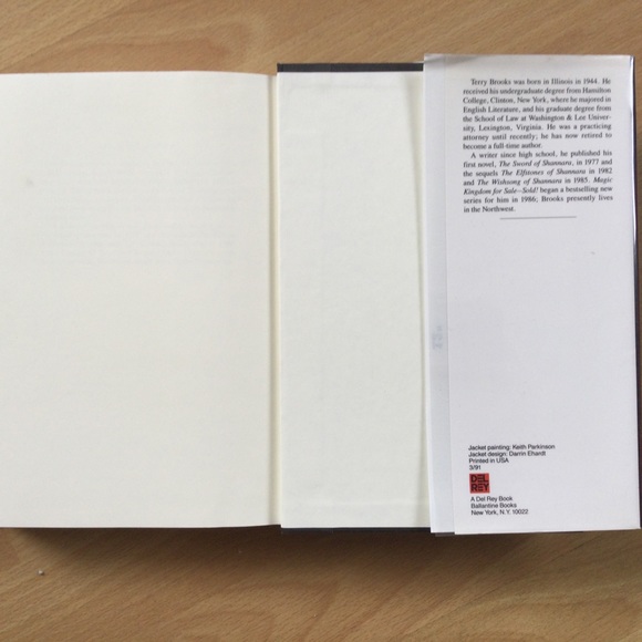 Terry Brooks Book Two First Edition The Druid of Shannara Hardcover Dust Jacket - Picture 8 of 8